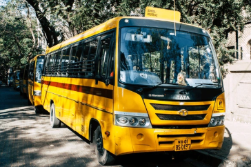 Secure transport and safety features at Prism Prajna Academy Bangalore